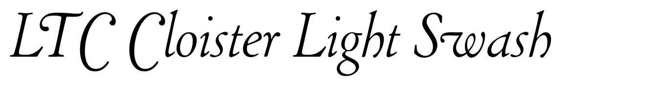 LTC Cloister Light Swash
